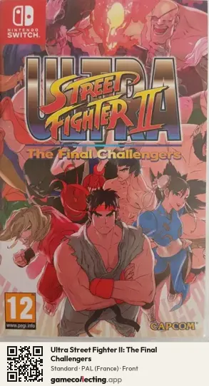 Ultra Street Fighter II: The Final Challengers Nintendo Switch, France box front