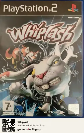 Whiplash PlayStation 2, Italy box front