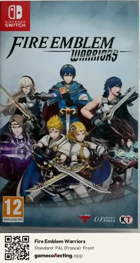 Fire Emblem Warriors Nintendo Switch, France box front