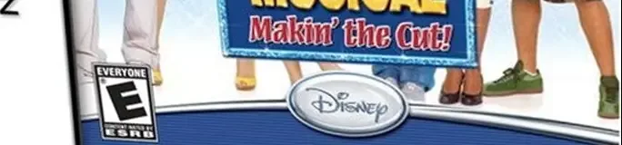 High School Musical: Makin' the Cut!, the ESRB box on its front