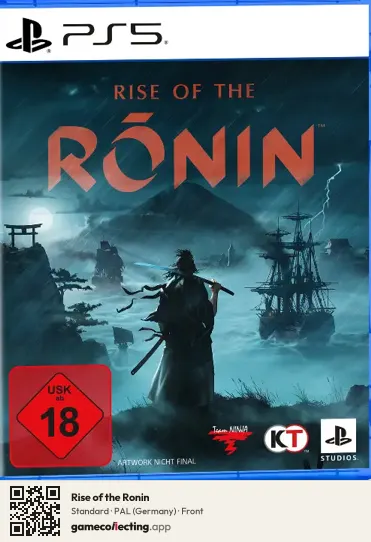 Rise of the Ronin PlayStation 5, Germany box front