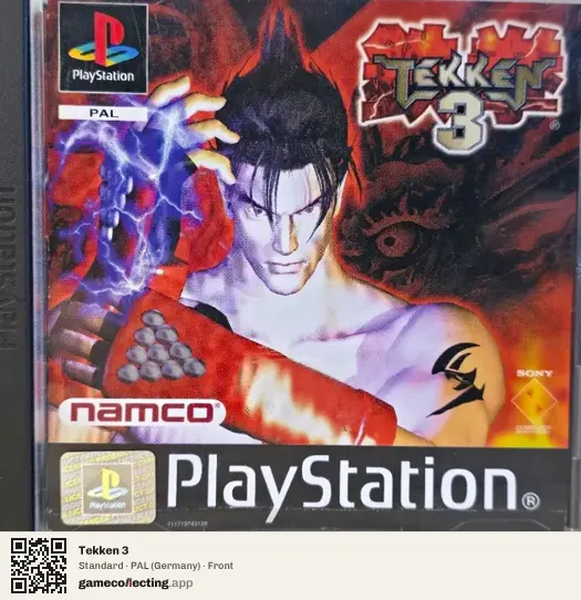 Tekken 3 PlayStation, Germany box front