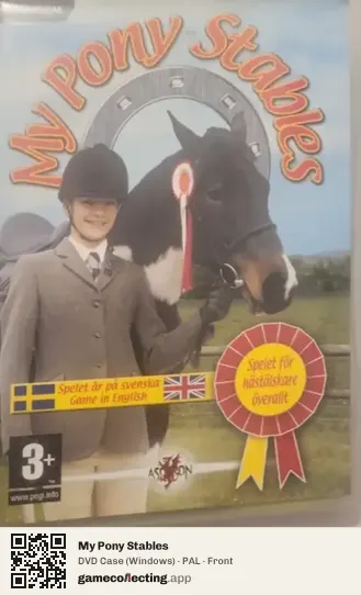 My Pony Stables Computer, PAL box front