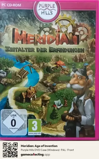 Meridian: Age of Invention Computer, PAL box front