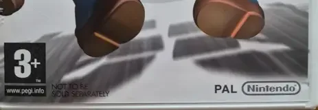 Mario Kart Wii, the PEGI square on its front