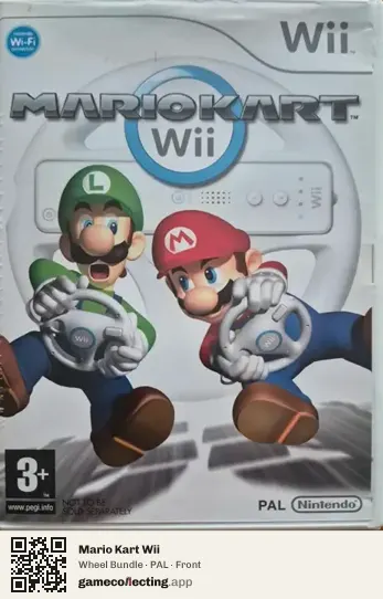 Mario Kart Wii Nintendo Wii, PAL box front
