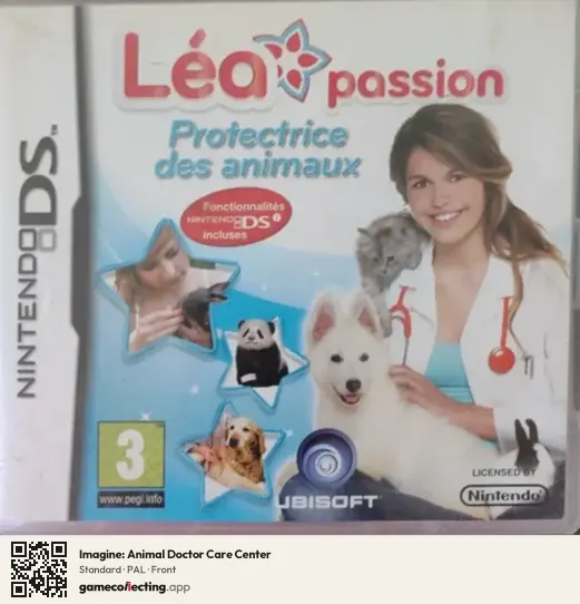 Imagine: Animal Doctor Care Center Nintendo DS, PAL box front
