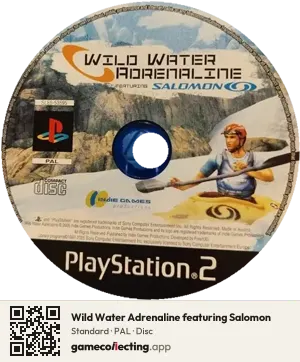 Wild Water Adrenaline featuring Salomon PlayStation 2, PAL disc