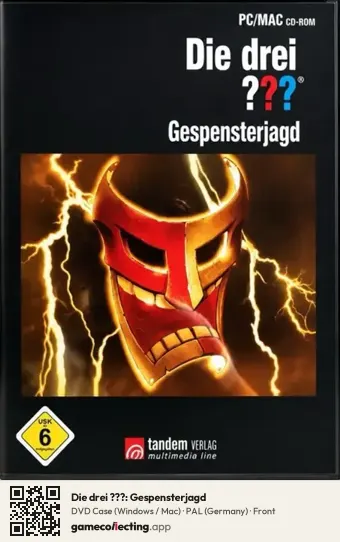 Die drei ???: Gespensterjagd Computer, Germany box front