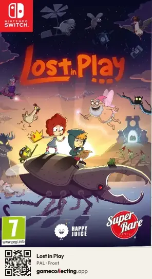 Lost in Play Nintendo Switch, PAL box front