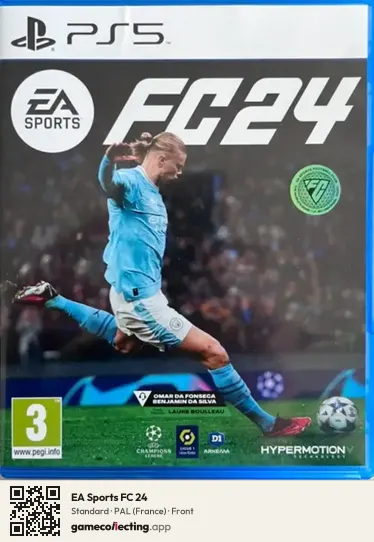 EA Sports FC 24 PlayStation 5, France box front