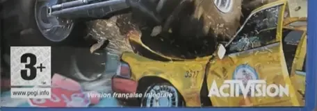 Monster Jam: Urban Assault, the PEGI square on its front