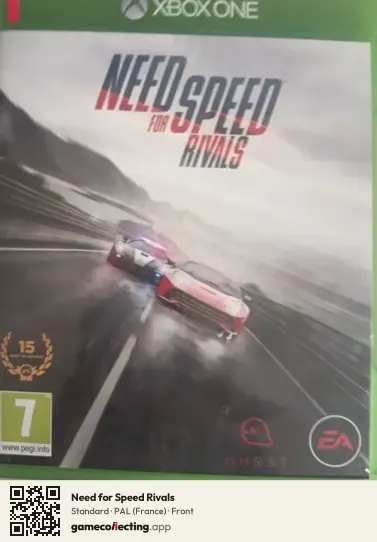 Need for Speed Rivals Xbox One, France box front
