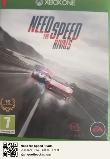 Need for Speed Rivals Xbox One, France box front