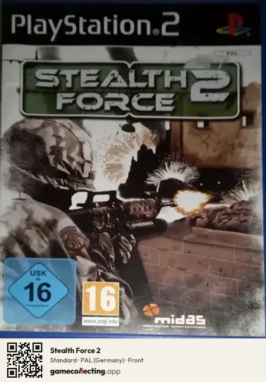 Stealth Force 2 PlayStation 2, Germany box front