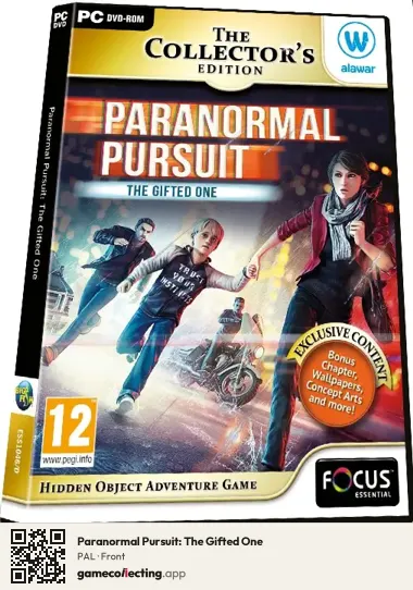 Paranormal Pursuit: The Gifted One Computer, PAL box front
