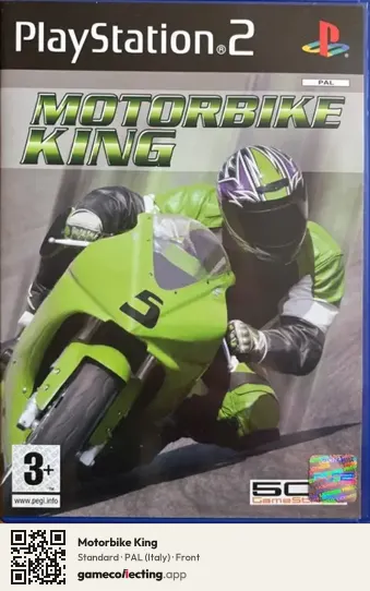 Motorbike King PlayStation 2, Italy box front