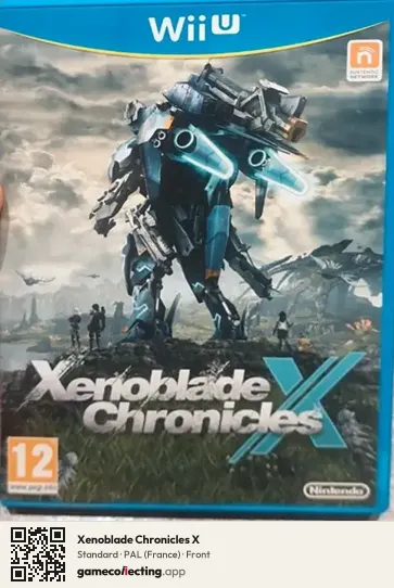 Xenoblade Chronicles X Nintendo Wii U, France box front