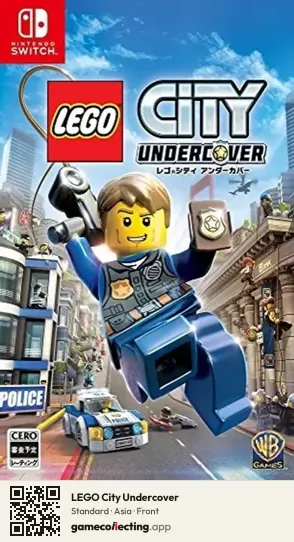 LEGO City Undercover Nintendo Switch, Asia box front