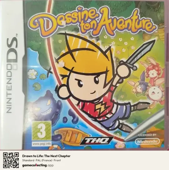 Drawn to Life: The Next Chapter Nintendo DS, France box front