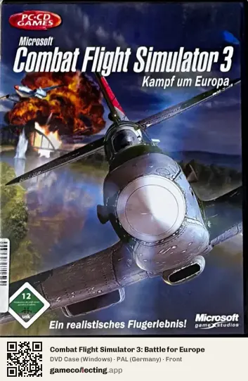 Combat Flight Simulator 3: Battle for Europe Computer, Germany box front