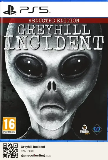 Greyhill Incident PlayStation 5, PAL box front