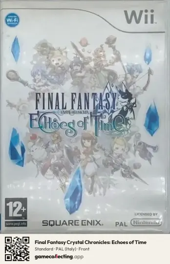 Final Fantasy Crystal Chronicles: Echoes of Time Nintendo Wii, Italy box front