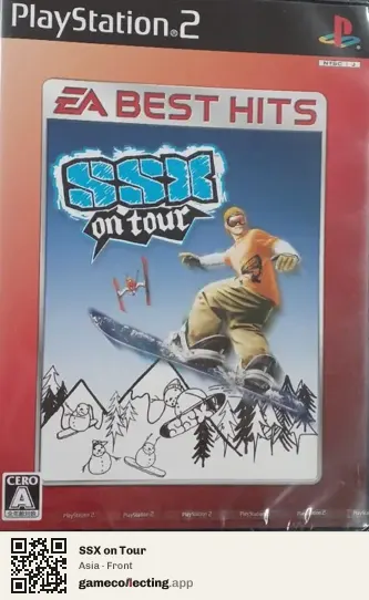 SSX on Tour PlayStation 2, Asia box front