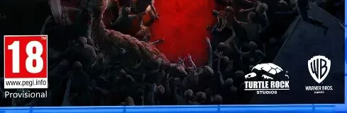 Back 4 Blood, the PEGI square on its front
