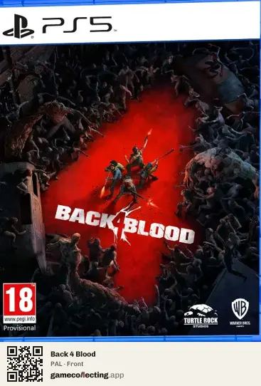 Back 4 Blood PlayStation 5, PAL box front