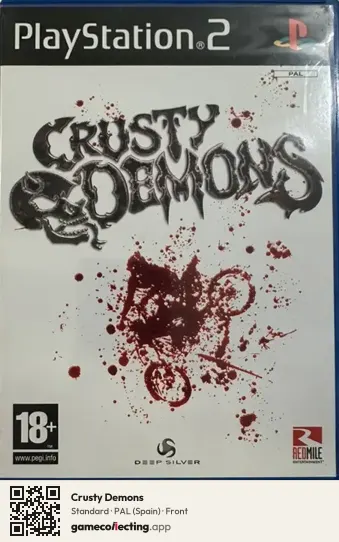 Crusty Demons PlayStation 2, Spain box front