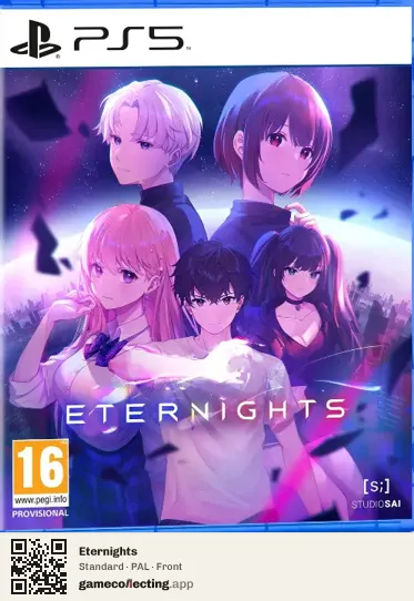 Eternights PlayStation 5, PAL box front