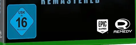 Alan Wake Remastered, the USK square on its front