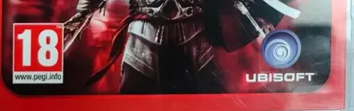 Assassin's Creed II, the PEGI square on its front