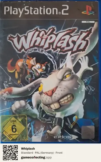 Whiplash PlayStation 2, Germany box front