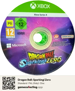 Dragon Ball: Sparking! Zero Xbox Series X, PAL disc
