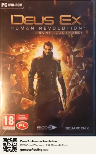 Deus Ex: Human Revolution Computer, Poland box front