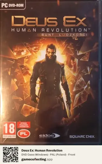 Deus Ex: Human Revolution Computer, Poland box front