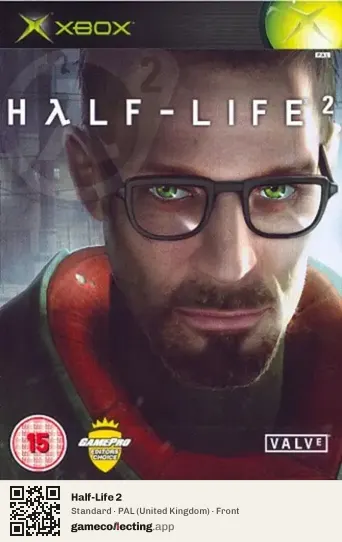 Half-Life 2 Xbox, United Kingdom box front