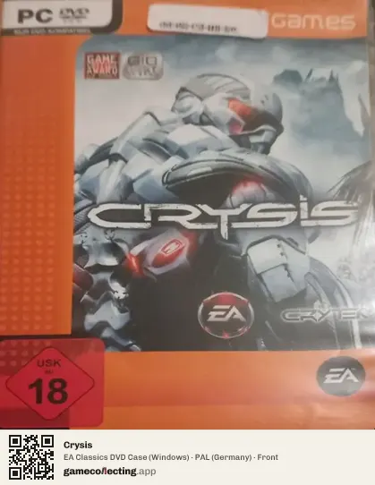 Crysis Computer, Germany box front