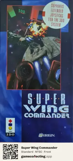 Super Wing Commander 3DO Interactive Multiplayer, NTSC box front