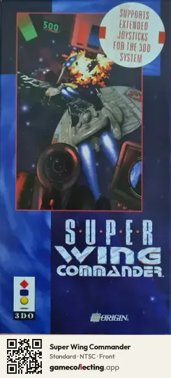 Super Wing Commander 3DO Interactive Multiplayer, NTSC box front