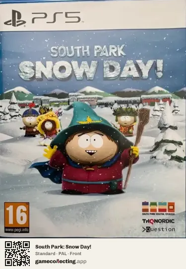 South Park: Snow Day! PlayStation 5, PAL box front