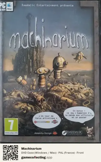 Machinarium Computer, France box front