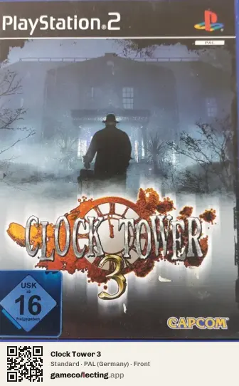 Clock Tower 3 PlayStation 2, Germany box front
