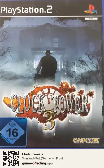 Clock Tower 3 PlayStation 2, Germany box front