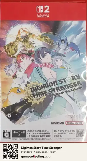 Digimon Story Time Stranger Nintendo Switch 2, Japan box front