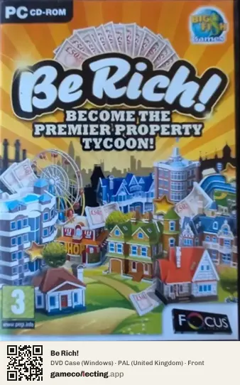 Be Rich! Computer, United Kingdom box front