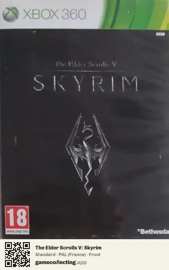 The Elder Scrolls V: Skyrim Xbox 360, France box front
