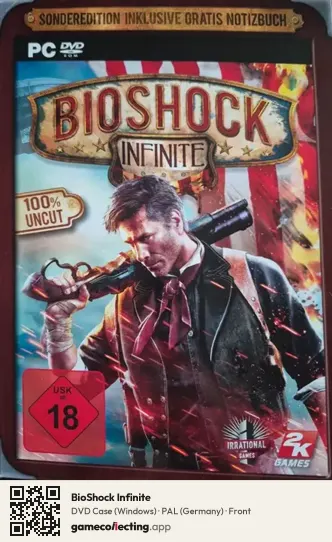 BioShock Infinite Computer, Germany box front